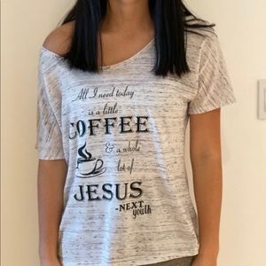 Off the shoulder T-Shirt